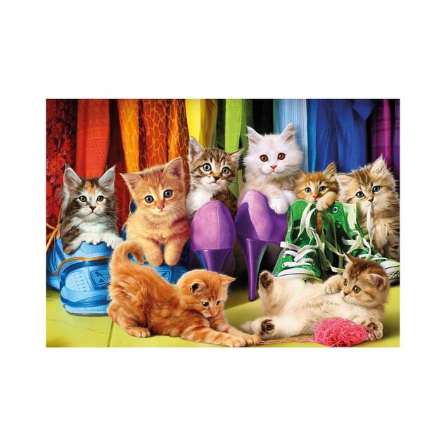 Puzzle Farebné mačiatka 300 xl dielikov