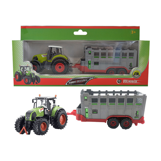 SPARKYS - Traktor s lisom na slamu 1:50