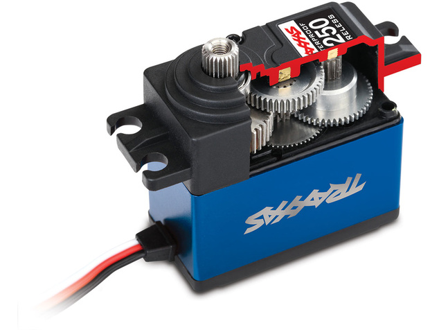 Servo Traxxas 2250 MG étanche 24kg.cm 0.19s/60° 25T