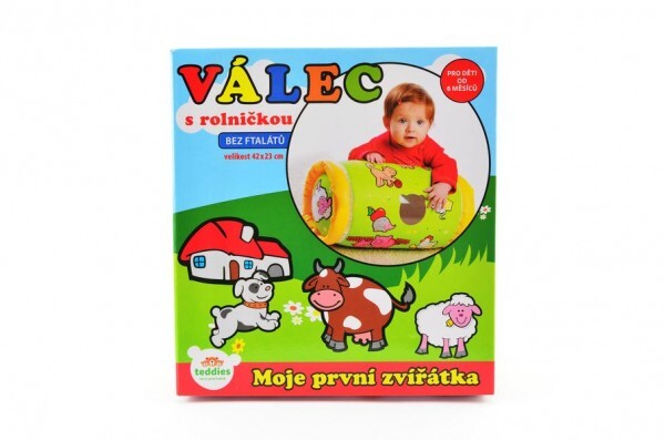 Valec s rolničkou nafukovacia Moje prvé zvieratká
