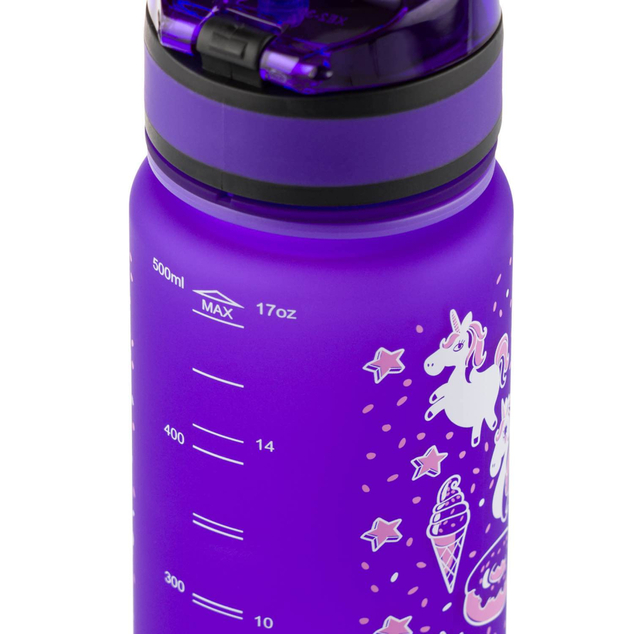 BAAGL Tritanová fľaša na nápoje Jednorožec, 500 ml