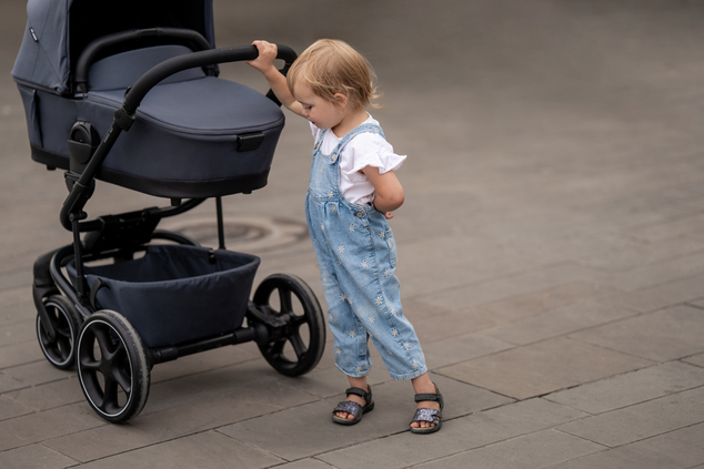 EASYWALKER Set XL kočík kombinovaný Harvey NXT s príslušenstvom Moss Green
