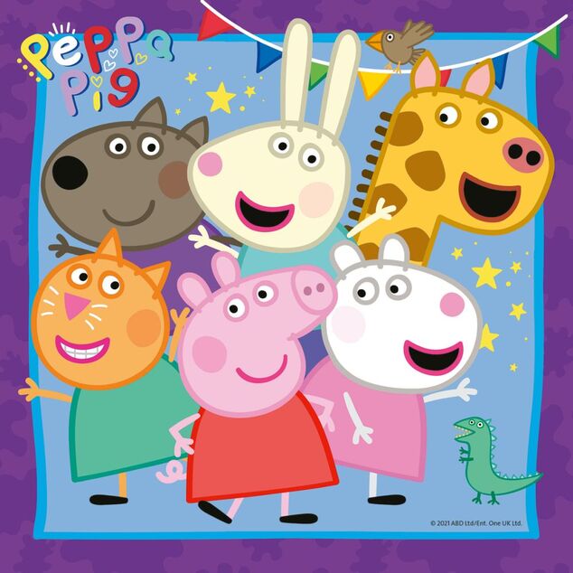 Ravensburger Prasiatko Peppa 3x49 dielikov
