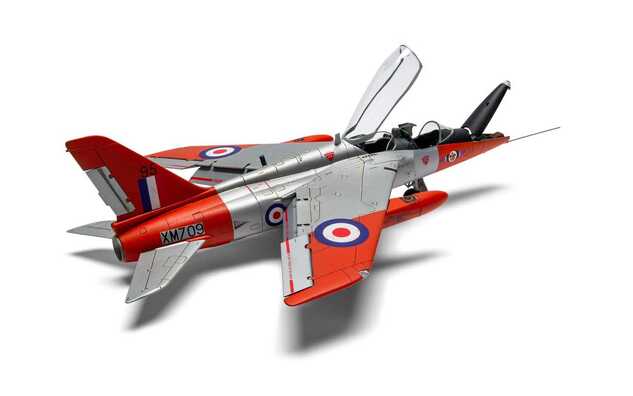 Klassisches Bausatzflugzeug A05123 - Folland Gnat (1:48)