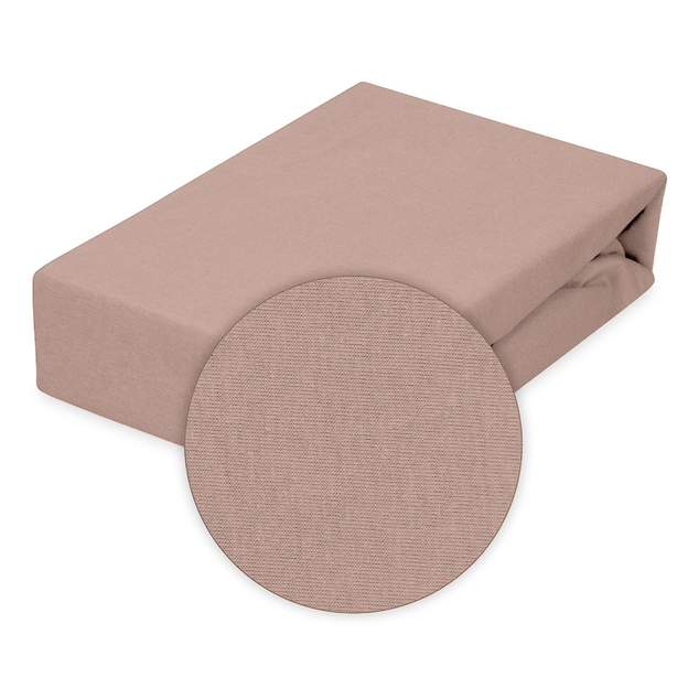 BABYMATEX Plachta napínacia Jersey 60x120cm svetlo hnedá