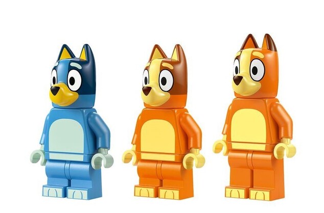 LEGO®Bluey 11202 Bluey und der Familienausflug mit dem Auto zum Strand