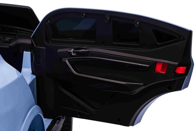 Elektrické autíčko Audi E-tron Sportback 12V, modré, široké jednomiestne sedadlo