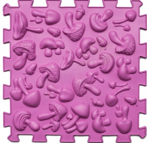 Ortek Masážna ortopedická podložka Puzzle "Mix" 10 prvkov