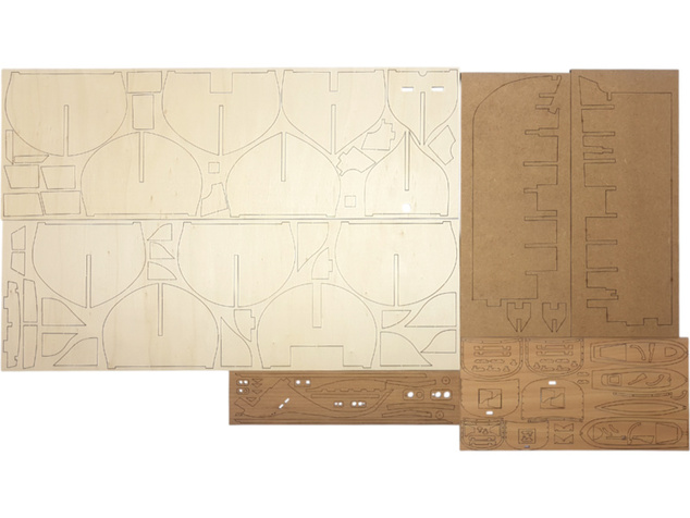 OCCRE Belle Poule 1:90 kit