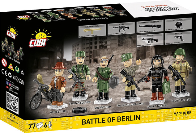 Cobi Bitka za Berlin 1945, 77 k, 6 f