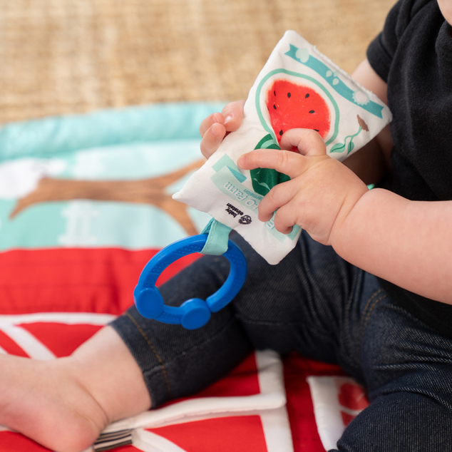BABY EINSTEIN Tapis de jeu Happy Harvest™ Touch &amp; Feel, 0m