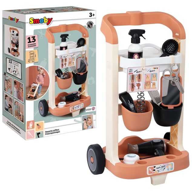 Smoby Friseurwagen für kleine Friseurin mit Zubehör