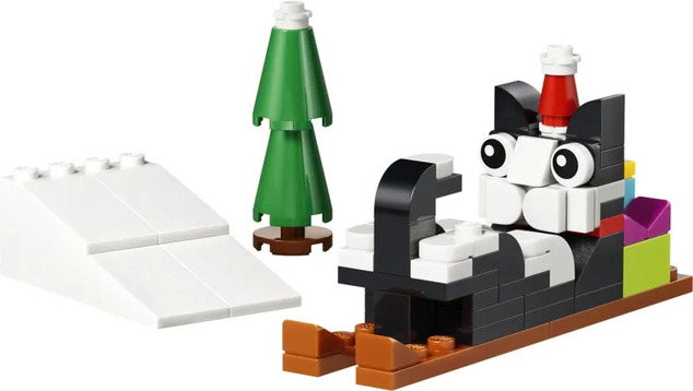 LEGO® Creator 30718 Снежно приключение с Котката Снежинка