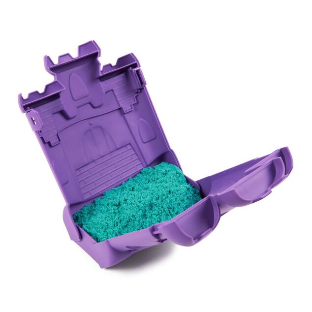 Kinetic Sand forma hradu s tekutým pieskom