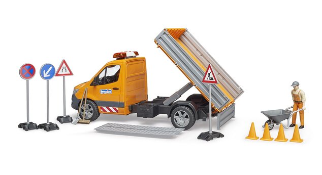 Bruder MB Sprinter komunálne auto s príslušenstvom