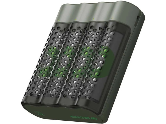GP USB зарядно Speed AA/AAA + 4xAA 2600mAh GP ReCyko