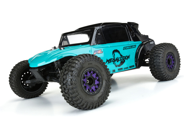 Pro-Line karosérie 1:10 Megalodon Desert Buggy číra (Short Course)