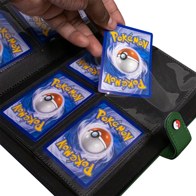 Pokémon UP: Prémium Zöld Snap Binder