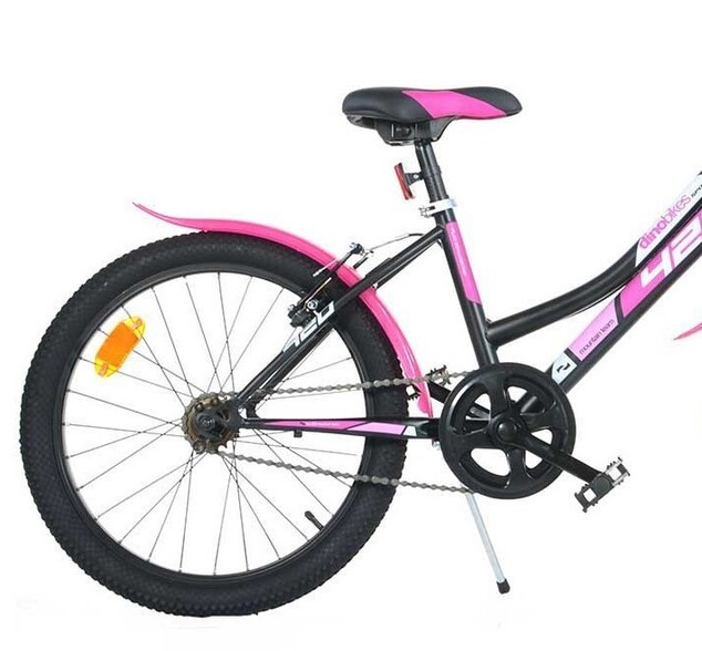 Dino Bikes - Detský bicykel 20" 420D-04SC -AURELIA čierno-ružový