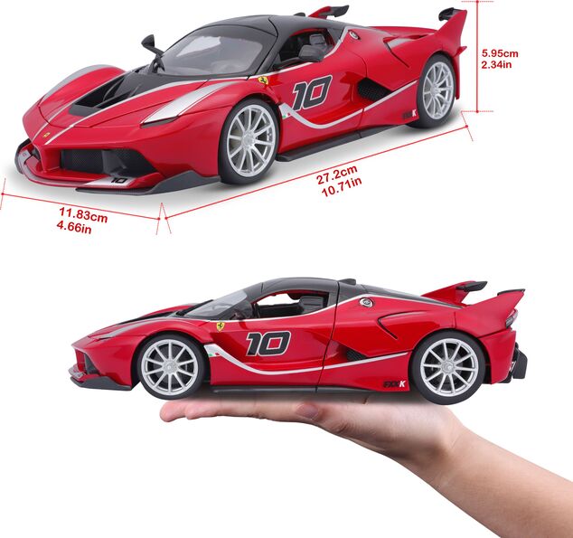 Bburago 1:18 Ferrari TOP FXX K Rot