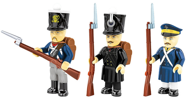 Cobi 20094 Napoleon Prusskí vojaci 3 figúrky s doplnkami, 39k