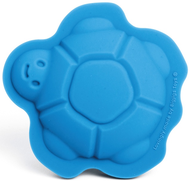 Bigjigs Toys Silikonové formičky modré Ocean