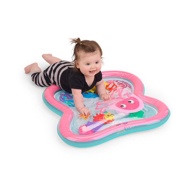 BABY EINSTEIN Tapis d'eau pour le développement moteur Jiggling Janet™ Tummy Time, 0m+