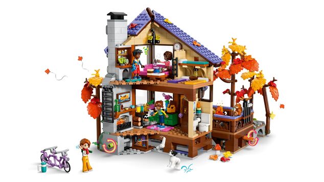 LEGO® Friends 42705 Útulná chata v jesennom lese