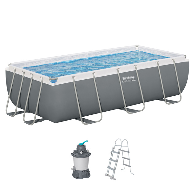 Bestway 56442 Nadzemný bazén Steel Pro Max, 404 x 201 x 100 cm s príslušenstvom