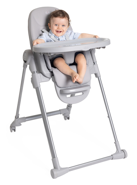 CHICCO Stolička jedálenská Polly Armonia - Steel