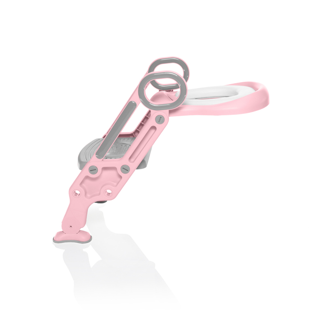 Schodíky na WC Loostep, Blush PInk