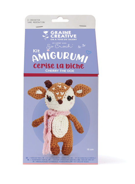 GRAINE CREATIVE Komplet za kvačkanje Srna