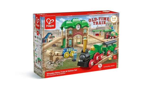 Hape Fa retro vasútállomás
