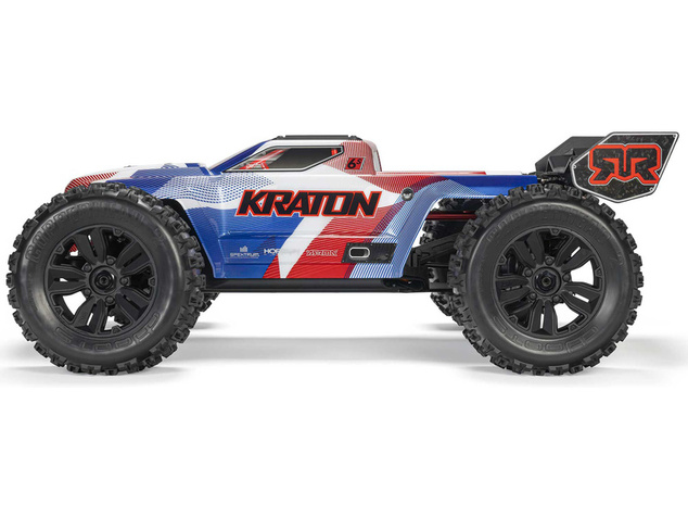 Arrma Kraton 6S V6 BLX 1:8 4WD RTR modrá/ružová