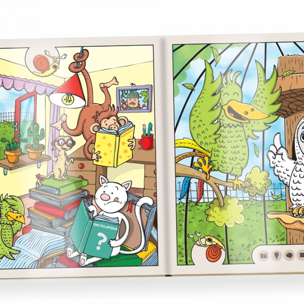 Albi Kúzelné čítanie Kniha Zvieratká v ZOO