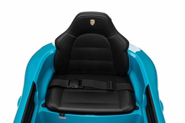 Elektrické autíčko RUF GT 12V, modré, Otváracie dvere, 2.4 GHz diaľkové ovládanie, LED sve
