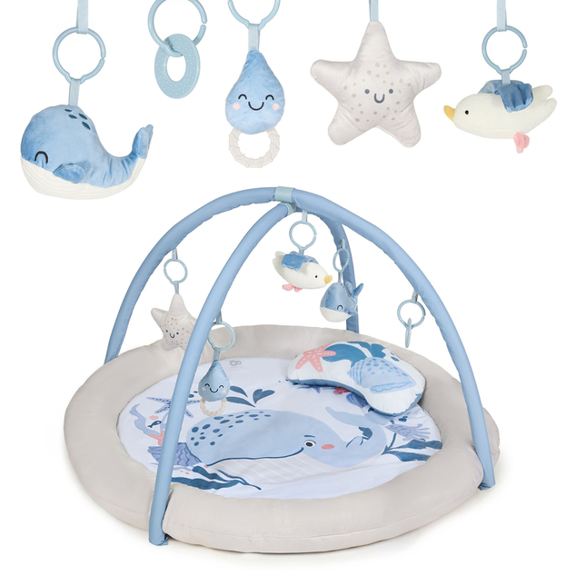 KINDERKRAFT Deka hracia s hrazdičkou Cozyplay Nordic Breeze