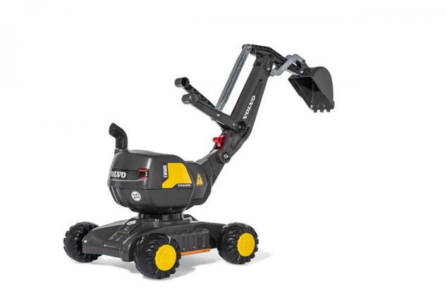 Rollytoys RollyDigger Pojazdný Otočný Bager Volvo šedý