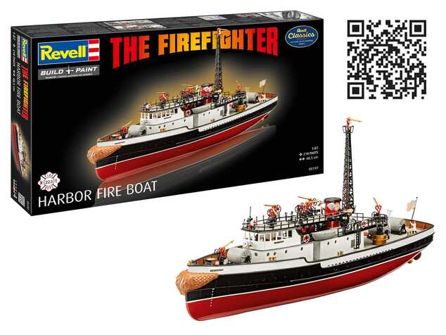 Plastic ModelKit navă 05197 - The Firefighter (1:87)