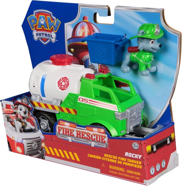 Spin Master Paw Patrol Fire Rescue vozidlo Rocky