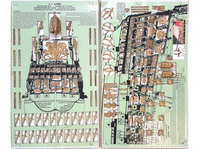 Mantua Model Sovereign of the Seas 1:78 kit