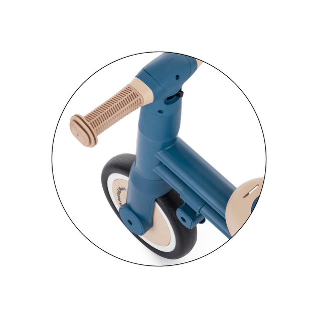 PETITE&amp;MARS Tricycle multifonction 4 en 1 Drift Ocean Blue