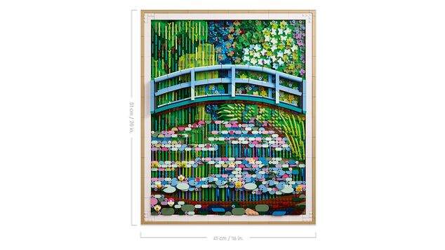 LEGO® Art 31220 Claude Monet – Most nad ribnikom z lokvanji