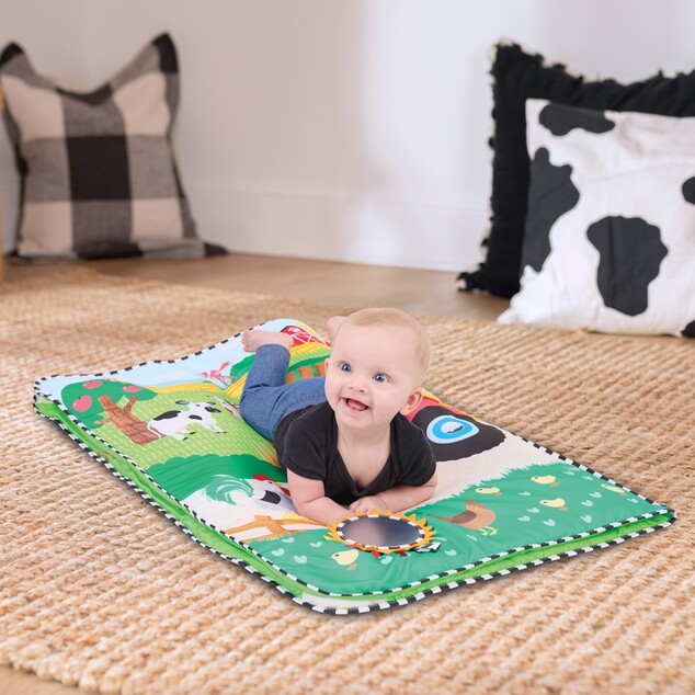 Baby Einstein Deka na hranie s 3D farmou Busy Barnyard™