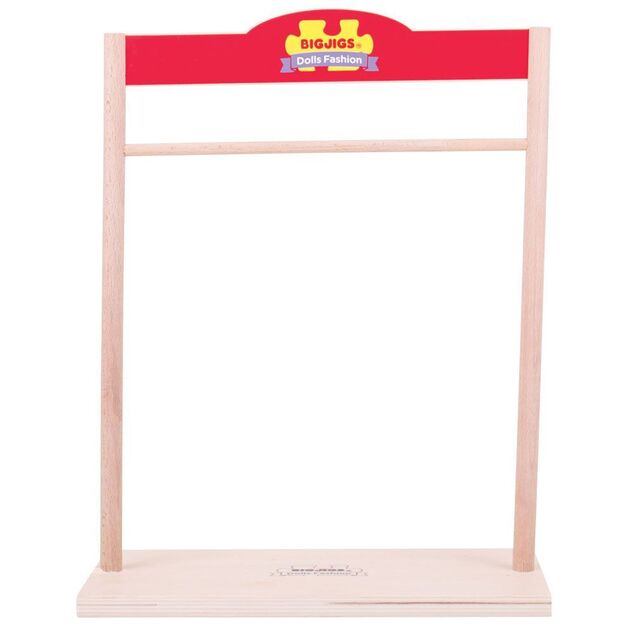 Bigjigs Toys Kleiderbügel für Puppen