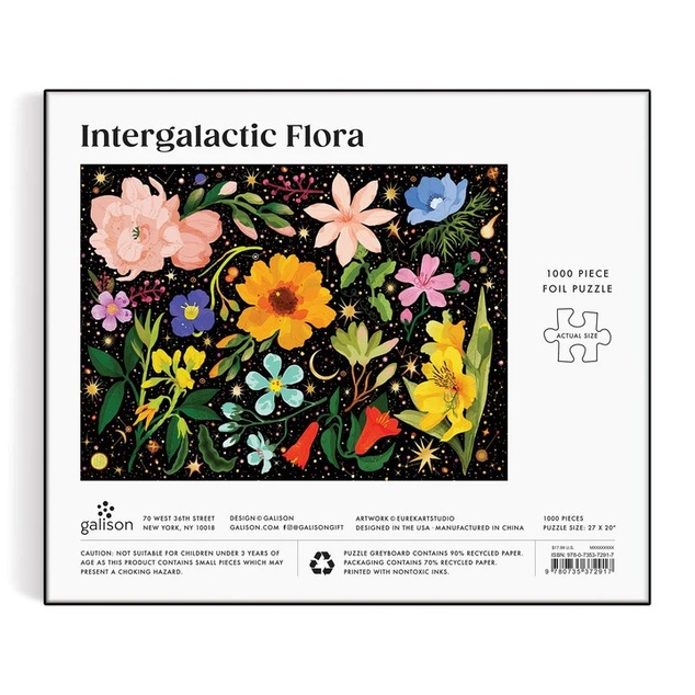 Galison Puzzle Međugalaktička Flora 1000 komada