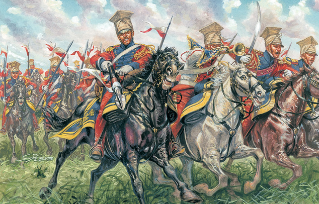 Model Kit figurky 6039 - POLISH-DUTCH LANCERS (NAP.WARS) (1:72)
