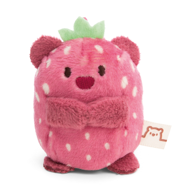 NICI prívesok MyMochi Medvedík Nomo jahoda 5cm