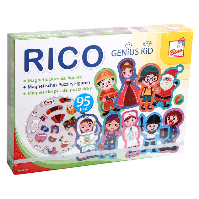 Bino Magnetické puzzle, postavičky
