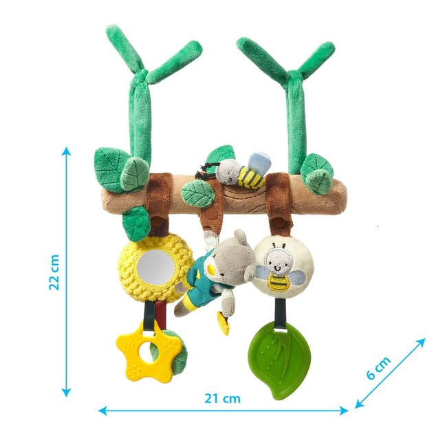 BABYONO Jouet à suspendre jardinier Teddy 0m+
